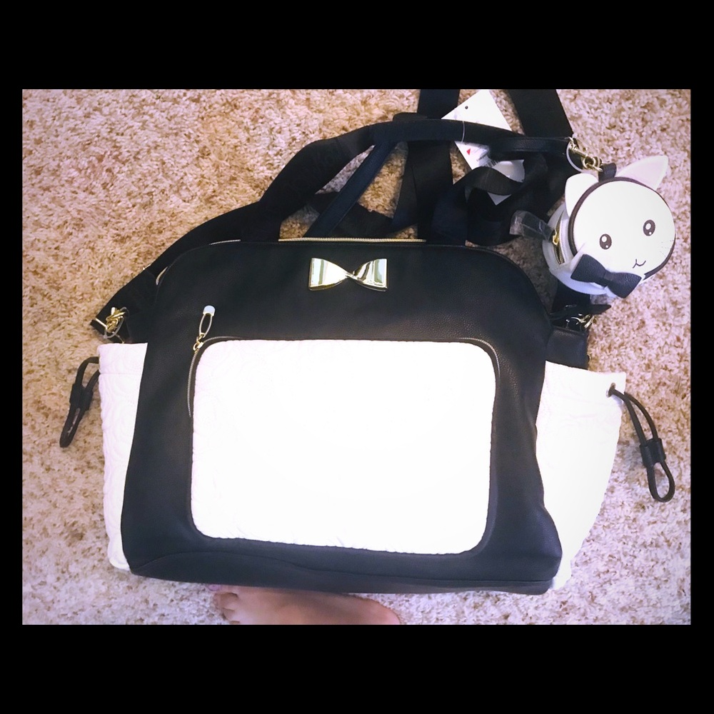 Adorable Betsy Johnson diaper bag